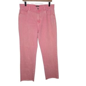 DL1961 Flamingo Pink Patti Straight High Rise Vintage Ankle Denim Jeans  30